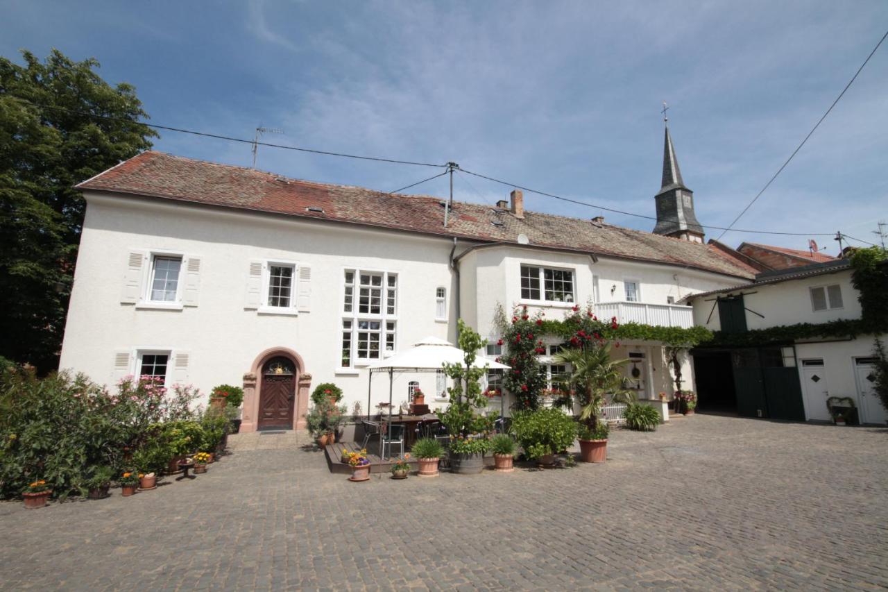Bio-Weingut, Gaestehaus Und Kraeuterhof Flomborn Экстерьер фото